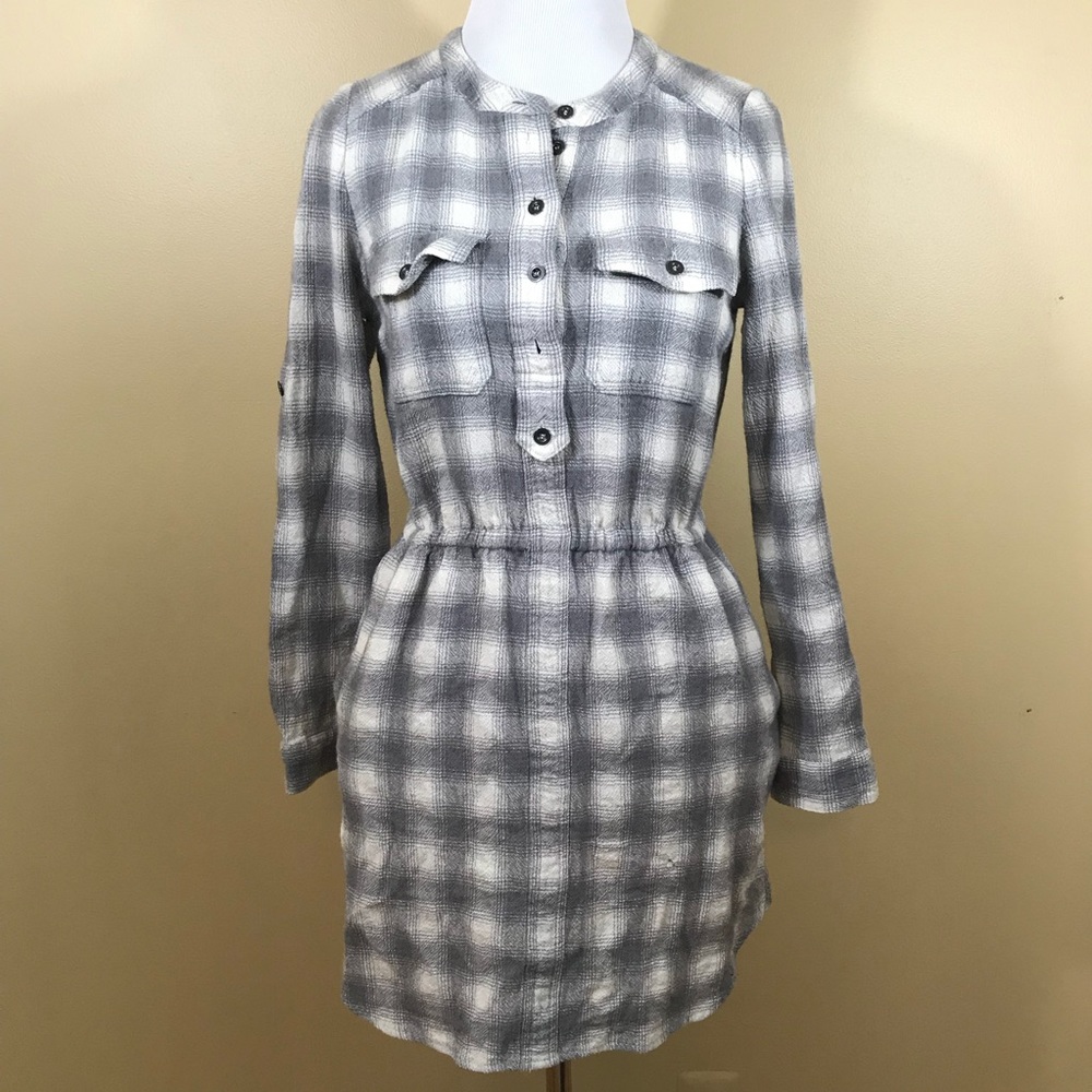 Madewell Deep Woods Shirt Dress Tunic - Picture 2 of 8